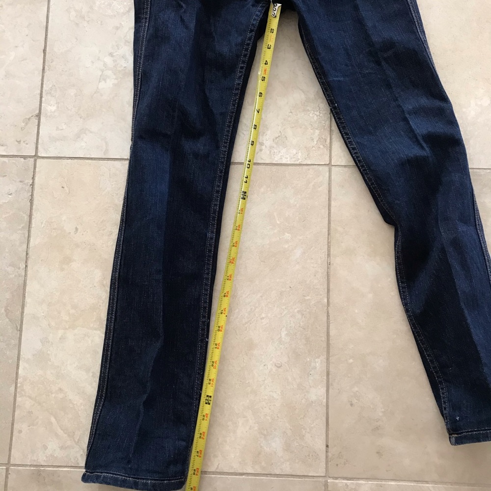 Prada Blue Boot Cut Jeans Classic Style - Picture 6 of 6